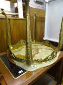 Small onyx topped occasional table