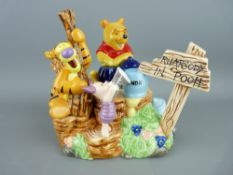 Disney Showcase limited edition (1241/7500) teapot titled 'Rhapsody in Pooh'