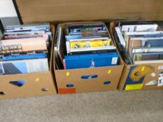 Three boxes of interior design, art and architectural books