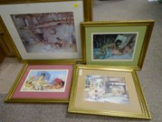 Parcel of SIR WILLIAM RUSSELL FLINT prints