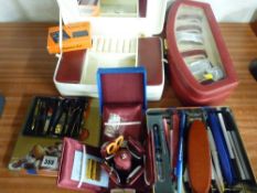 Good jewellery box, watch box etc