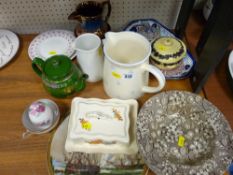 Quantity of decorative bowls, jugs and plates etc