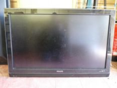 Large screen wall mountable Phillips TV E/T
