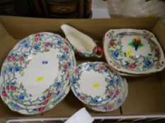 Royal Cauldon 'Victoria' part dinner service