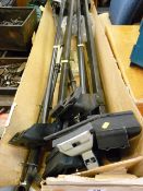 Three sets of car roof rails