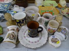 Parcel of mainly commemorative china