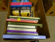 Box of mainly mixed reference books
