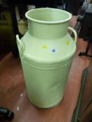 Painted milk churn (no lid)