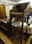 Georgian mahogany night stand