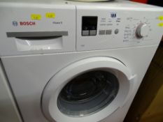 Bosch washing machine E/T
