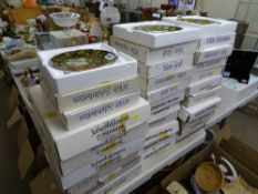 Collection of boxed decorative wall plates