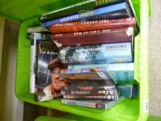 Crate of books
