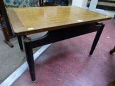 Small wooden coffee table