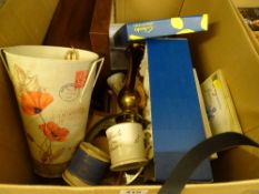 Mixed box of household goods