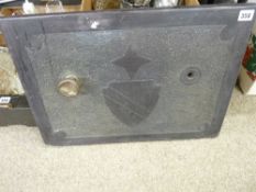 Welsh slate cooking range panel