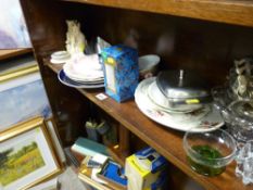 Parcel of mixed china, porcelain and glassware