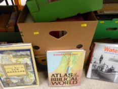 Very large quantity of several boxes of mainly reference books