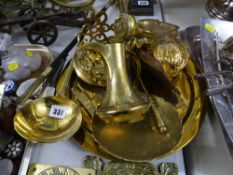 Good parcel of mixed brassware