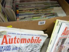 Large quantity of 'The Automobile' publications
