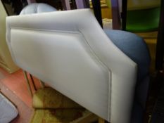 Pair of upholstered headboards