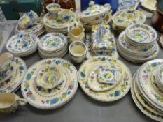 Seventy plus pieces of Masons 'Regency' tea and dinnerware