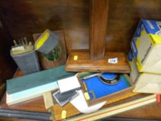 Collection of architect's drawing tools etc