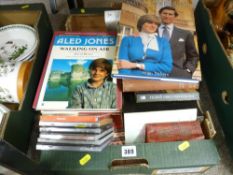 Box of books etc