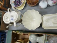 Three items of Crown Ducal horse and carriage patterned teaware etc