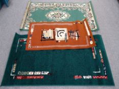 Parcel of modern rugs and runners