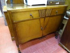 Vintage oak sideboard