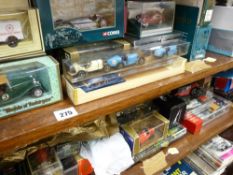 Good collection of bubble packed diecast vehicles, Corgi 'Days Gone By' etc