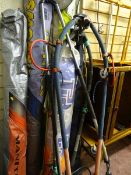 Comprehensive package of windsurfing equipment - boards, sails etc