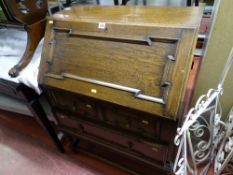 Two drawer writing bureau