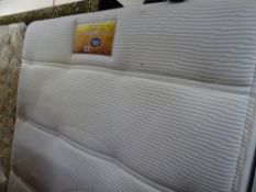 Silentnight 4ft 6ins divan bed base and memory foam mattress