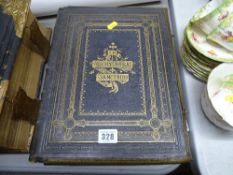 Brass bound Welsh Bible with clasps