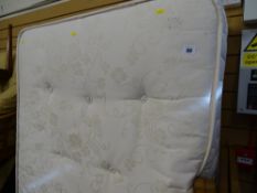 Single divan bed and headboard