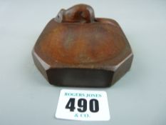 Mouseman type ashtray