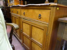 Vintage oak sideboard