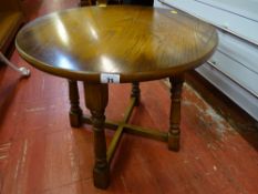 Circular occasional table