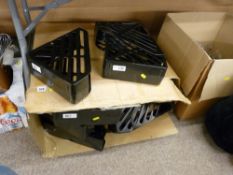 Large quantity of plastic magazine/folder holders