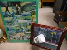 Small parcel of 'The Masters Golf Tournament' commemorative items