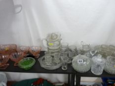 Mixed parcel of art and similar glassware