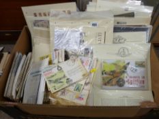 Large parcel of first day covers and other airforce and commemorative items etc
