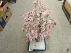 Plastic 'Bonsai' tree in a shallow vase