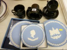 Wedgwood Jasperware commemorative plates etc