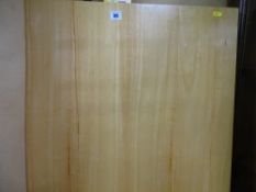 Pine extending dining table