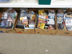 Large quantity of CDs, DVDs etc in several boxes including series of BBC music CDs