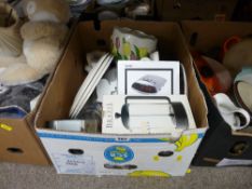 Box of mixed household items