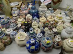 Enormous parcel of assorted ginger jars