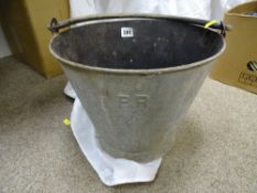 British Rail galvanized pail